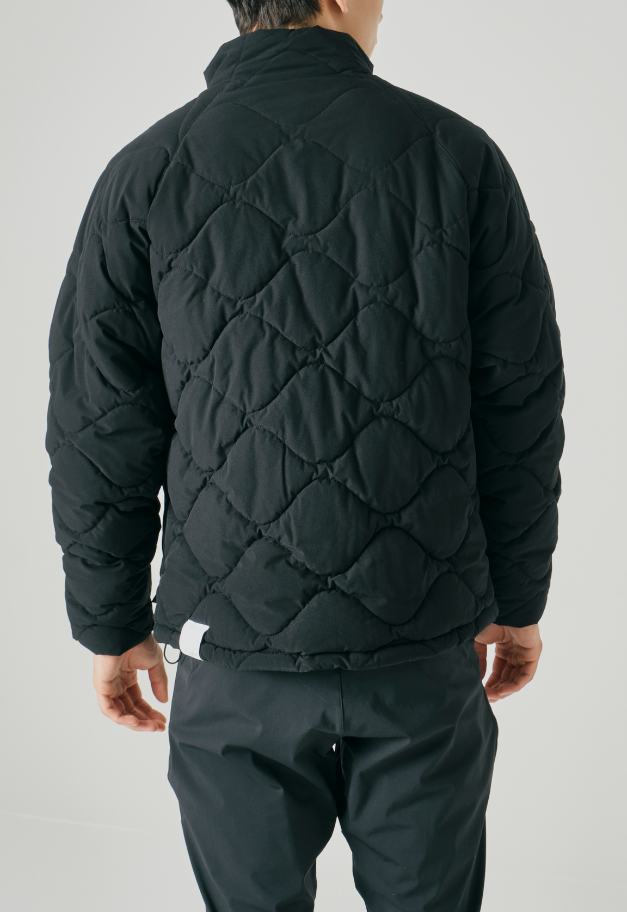 ◆[バイバック保証] &MOSS 2WAY MATTE STRETCH QUILTED JACKET