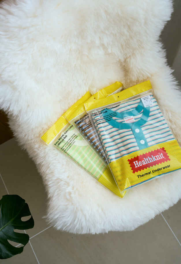 Healthknit Multi Waffle Henlyneck