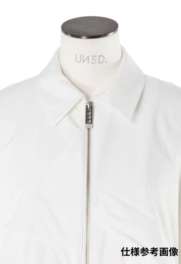 UN3D. ORIGAMI ZIP UP SH