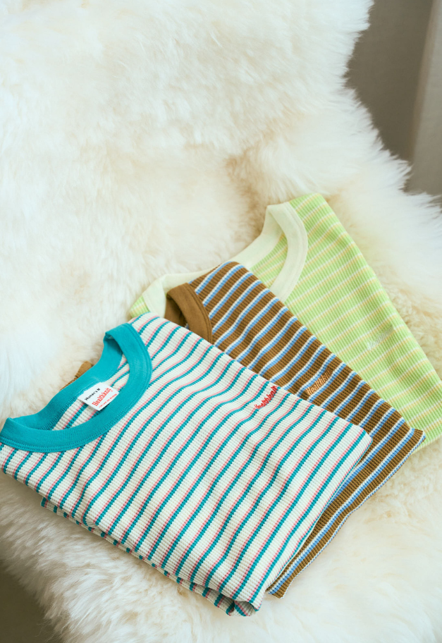 Healthknit Multi Waffle Crewneck