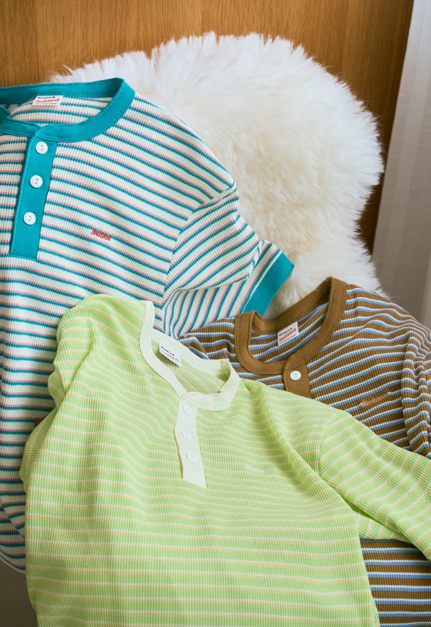 Healthknit Multi Waffle Henlyneck