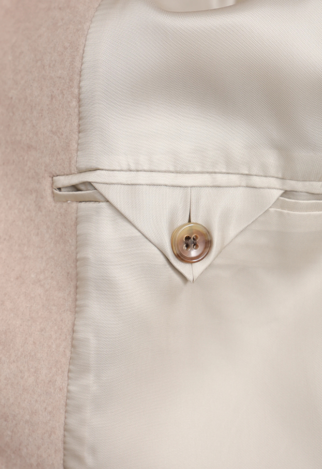 Nicolas Jenson LAMBS WOOL MELTON BIG COLLAR W COAT