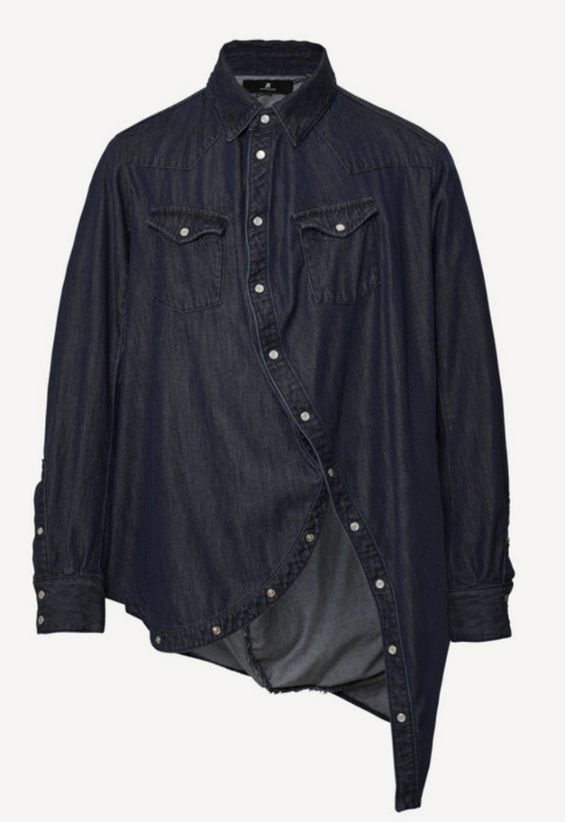 ANREALAGE BALL LIGHT DENIM SHIRT