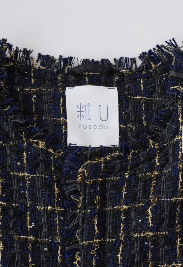 粧U-YOSOOU- No Collar Jacket