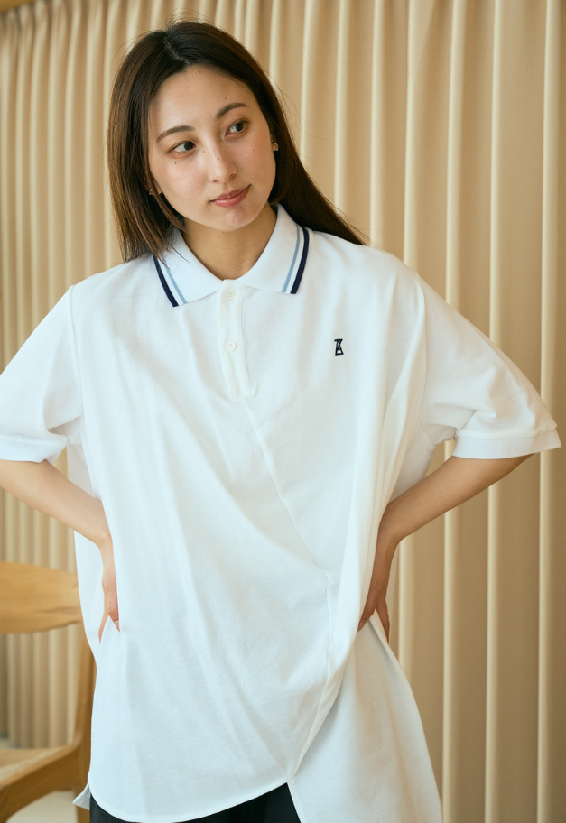 ANREALAGE BALL EMBROIDERY POLO SHIRT【UNISEX】