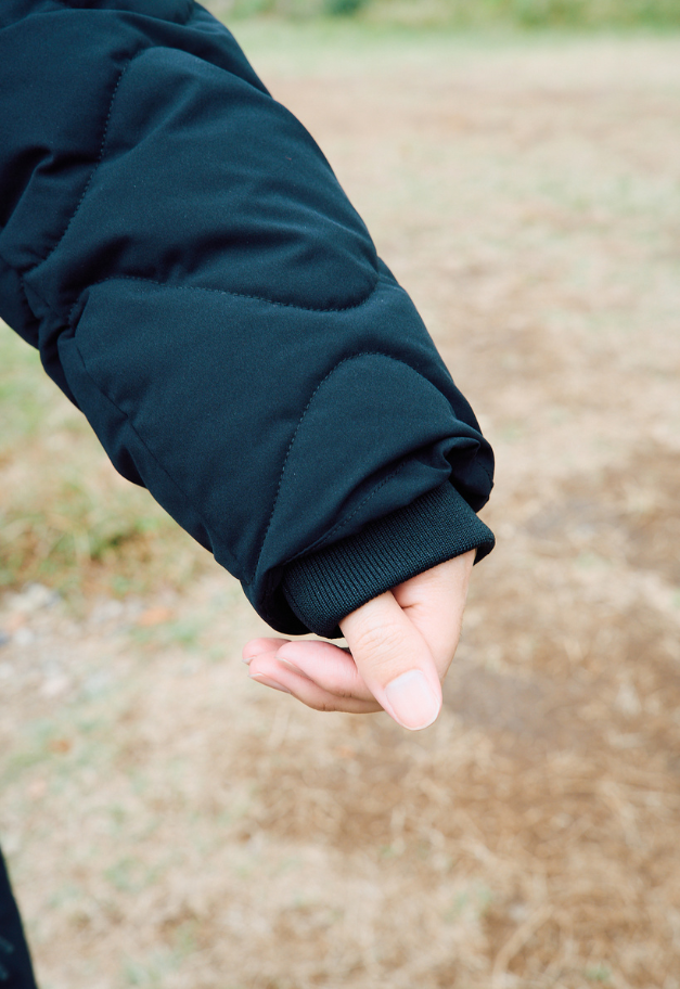 ◆[バイバック保証] &MOSS 2WAY MATTE STRETCH QUILTED JACKET