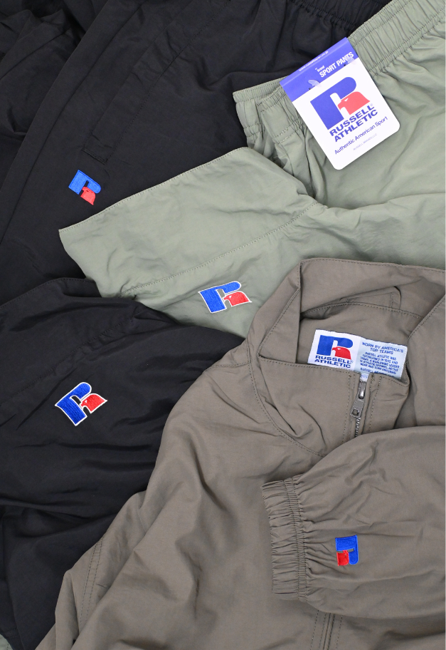 ◆[バイバック保証] RUSSELL ATHLETIC Nylon Tussah Classic Training Jacket