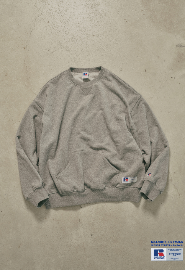 BerBerJin RUSSEL×BerBerJin Nu Blend™ Double Face CN Sweat