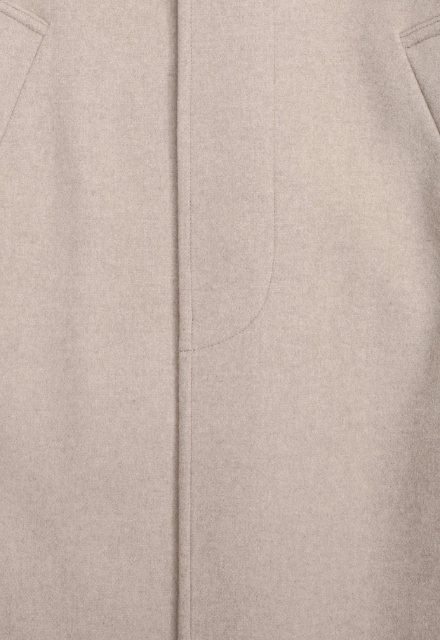 Nicolas Jenson LAMBS WOOL MELTON BAL COLLAR COAT