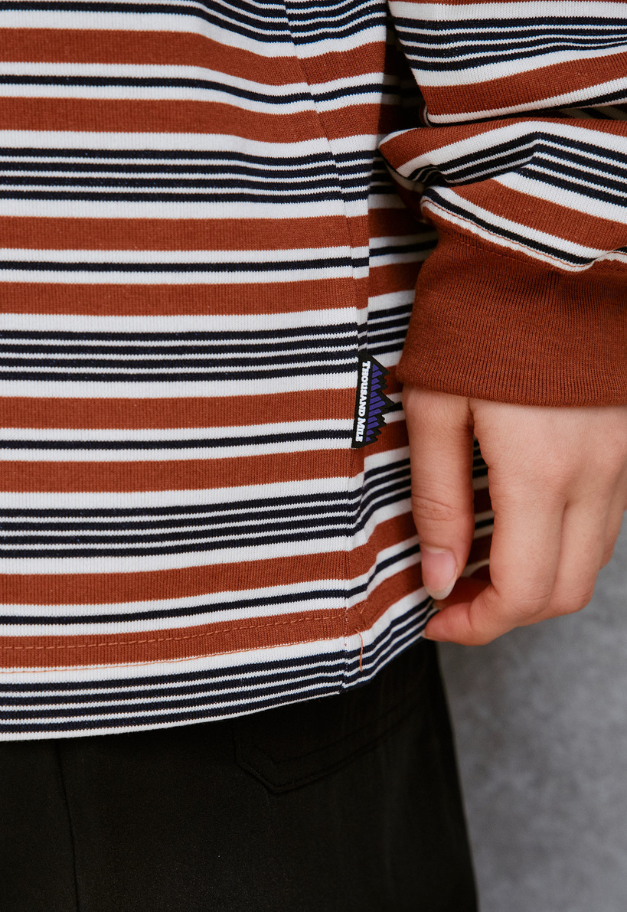 THOUSANDMILE LONG SLEEVE T BORDER
