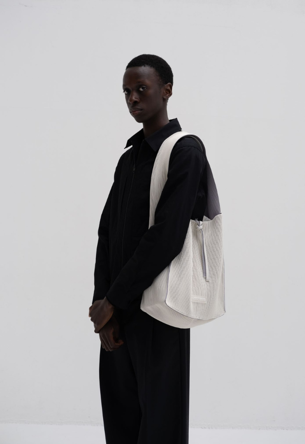 LASTFRAME KYOTO METALLIC REVERSIBLE TASUKI TOTE LARGE