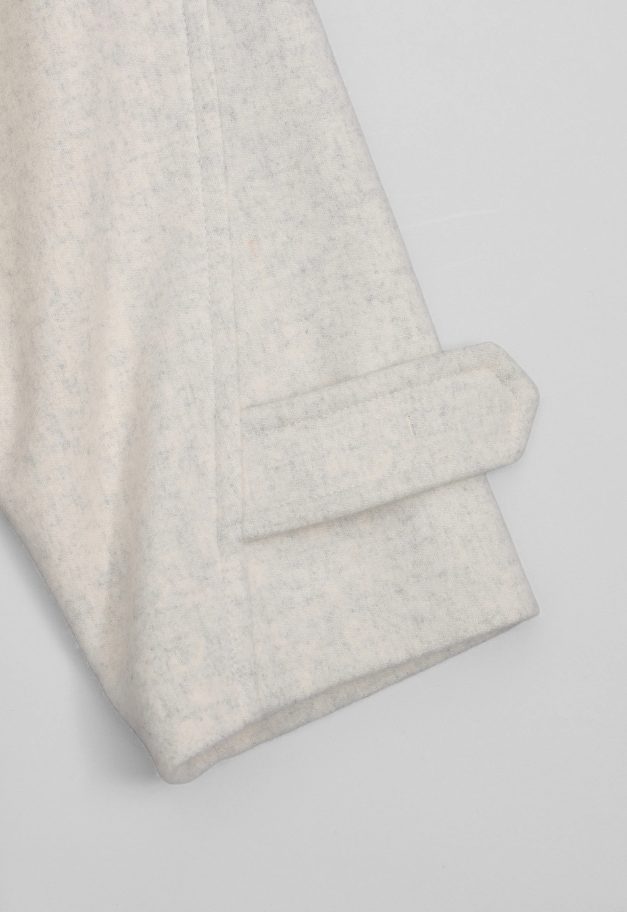 Nicolas Jenson LAMBS WOOL MELTON BAL COLLAR COAT