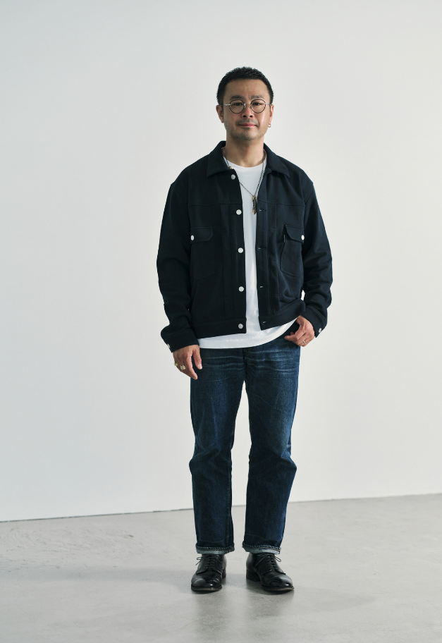 BerBerJin RUSSEL×BerBerJin Pro Cotton Loopback Terry Sweat Trucker Jacket