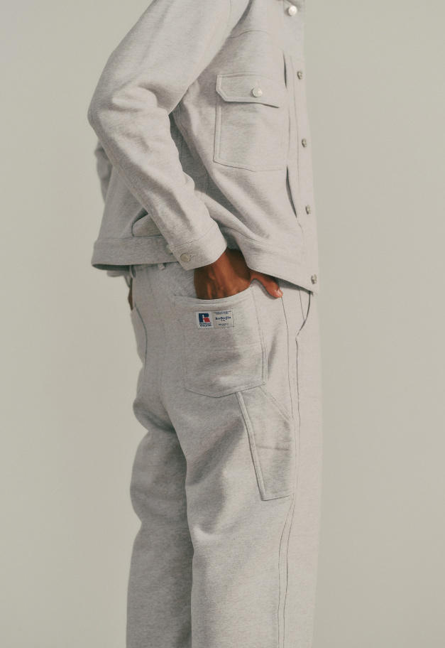 BerBerJin RUSSEL×BerBerJin Pro Cotton Loopback Terry Sweat Trucker Jacket