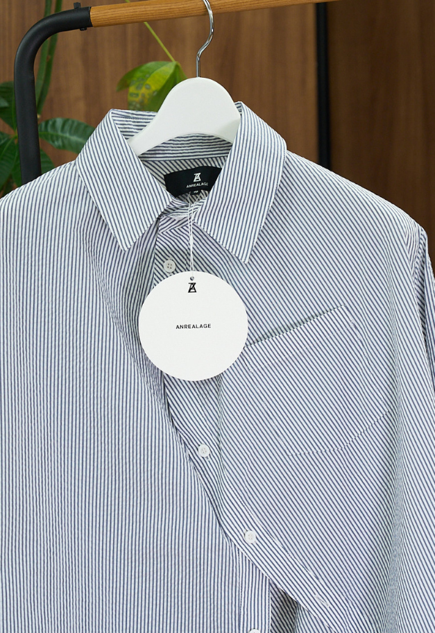 ANREALAGE BALL SEERSUCKER SHIRT