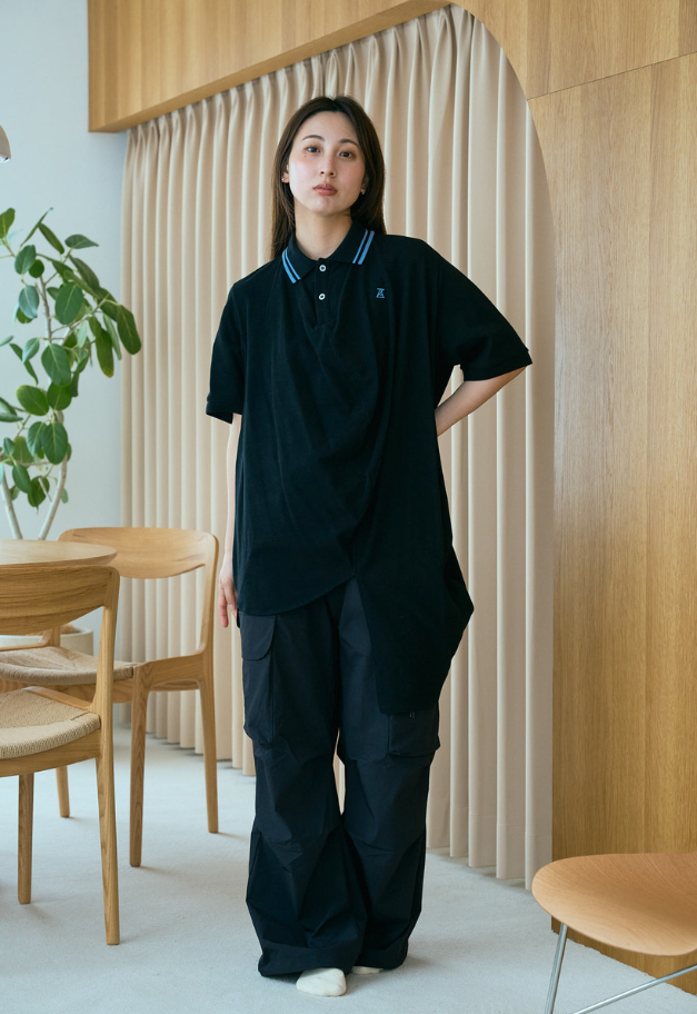 ANREALAGE BALL EMBROIDERY POLO SHIRT【UNISEX】