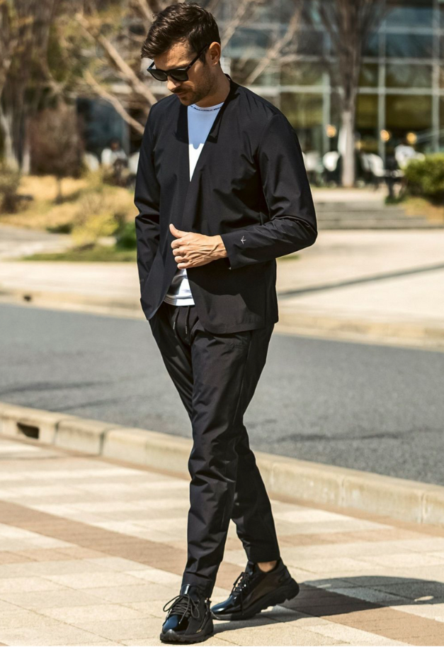 1PIU1UGUALE3 RELAX×+phenix COLLARLESS JACKET by GORE-TEX LABS