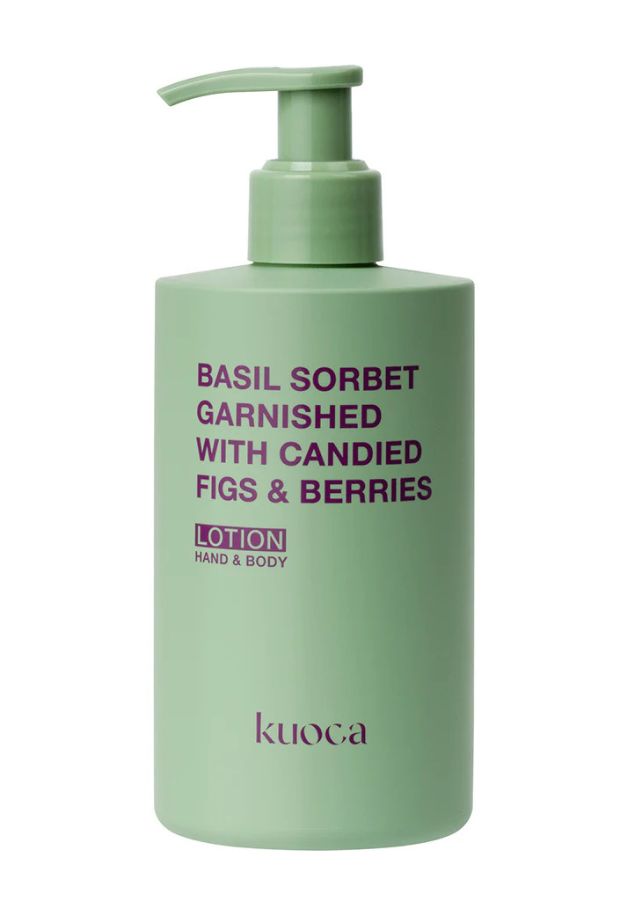 kuoca HAND&BODY LOTION【BASIL SORBET】