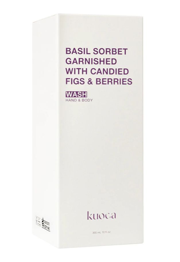 kuoca HAND&BODY WASH【BASIL SORBET】