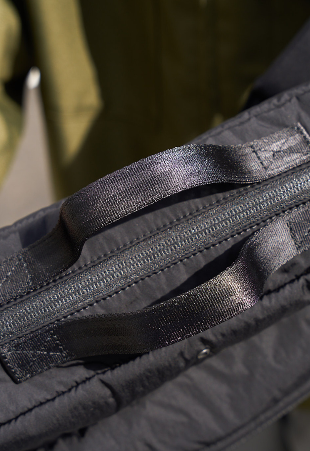 PORTER CLASSIC SHEEN NYLON NEWTON MINI BUSINESS SHOULDER BAG