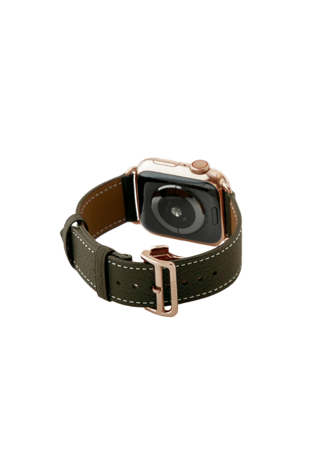 ◆[バイバック保証] DEMIU Apple Watchレザーバンド（42/45/46/49mm対応）