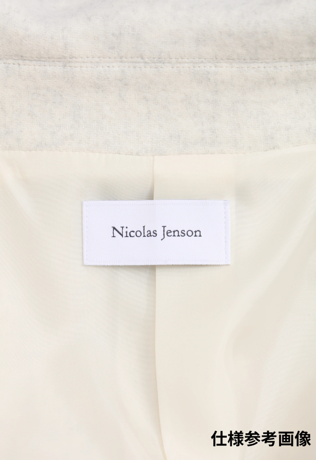 Nicolas Jenson LAMBS WOOL MELTON SHORT RAGLAN COAT