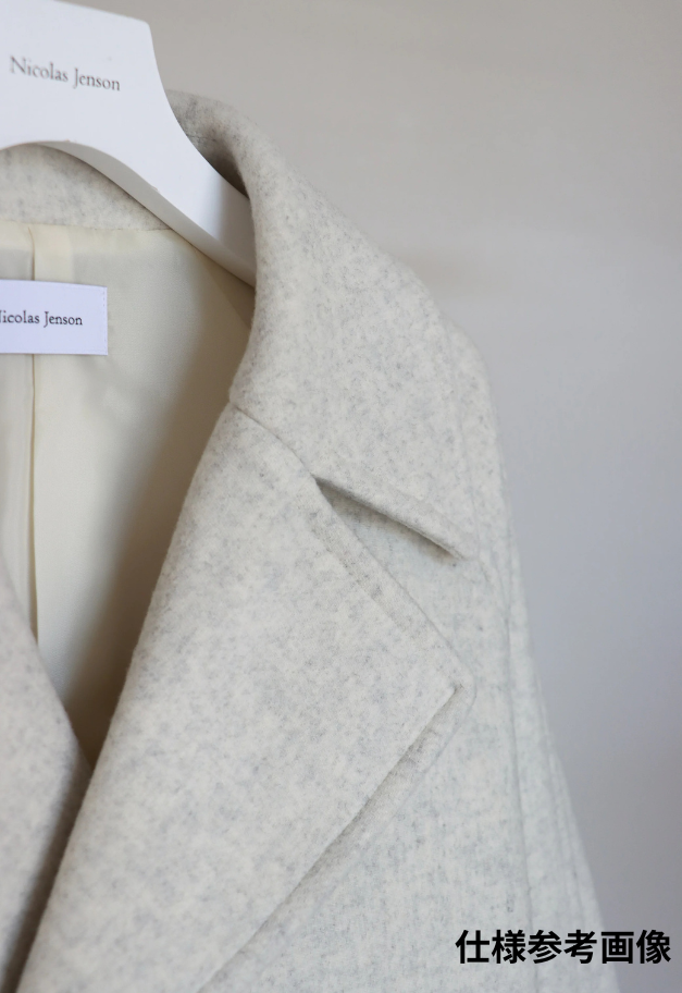 Nicolas Jenson LAMBS WOOL MELTON SHORT RAGLAN COAT