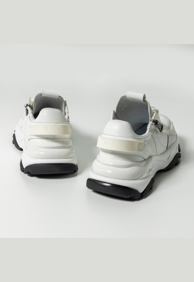 1PIU1UGUALE3 RELAX ALLOVER LOGO DAD SNEAKERS【予約商品】