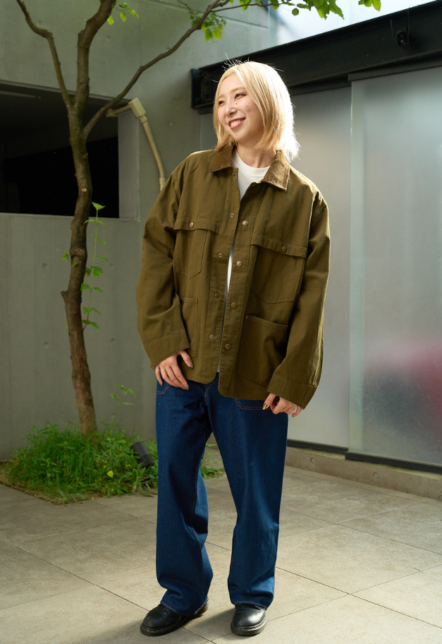 ◆[バイバック保証] ARMY TWILL DUCK LOGGER JACKET