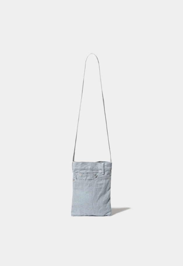 beautiful people excerption denim washed sacoche