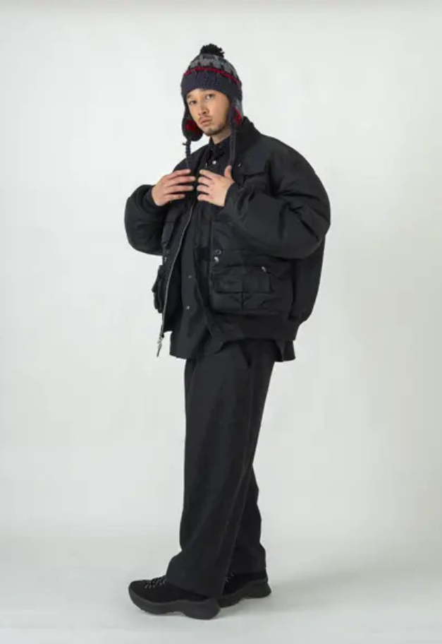 sublimeroe HANDKINT EARFLAP WT【26AW】