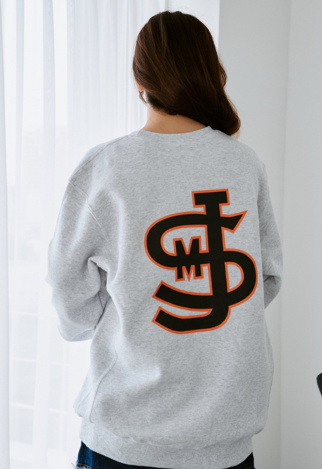 RUSSELL ATHLETIC Russel*Jackson Matisse "JSM Letter" Dri-Power Sweat Shirt