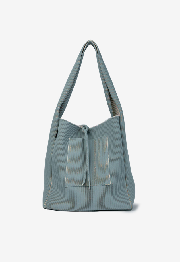 LASTFRAME KYOTO METALLIC REVERSIBLE TASUKI TOTE LARGE