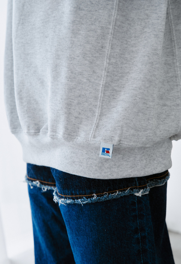 RUSSELL ATHLETIC Russel*Jackson Matisse "JSM Letter" Dri-Power Sweat Shirt
