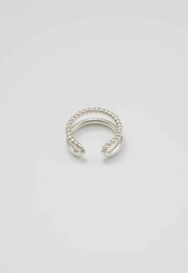 Scat "Duality" ring (SILVER)