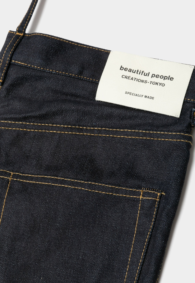 beautiful people excerption denim washed sacoche