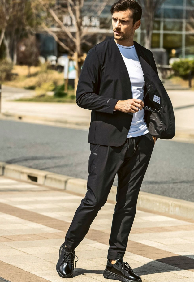 1PIU1UGUALE3 RELAX×+phenix COLLARLESS JACKET by GORE-TEX LABS