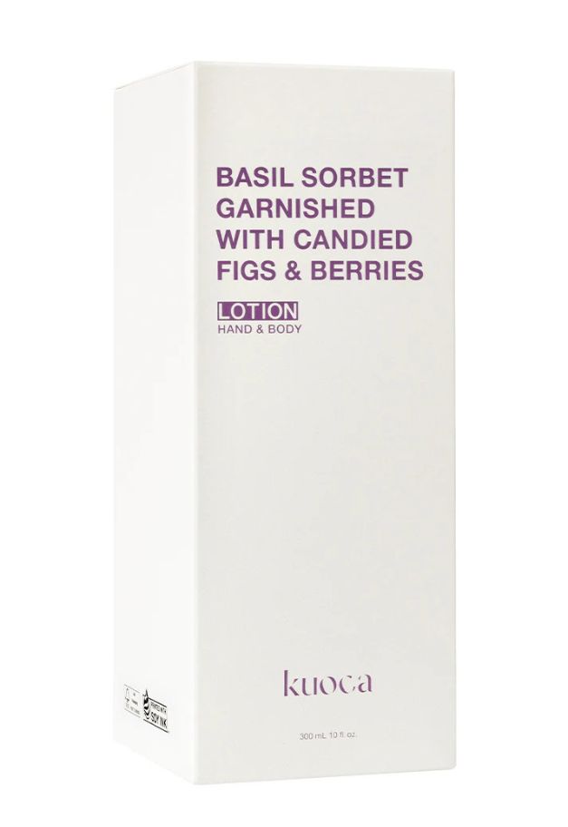 kuoca HAND&BODY LOTION【BASIL SORBET】