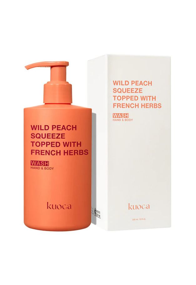 kuoca HAND&BODY WASH【WILD PEACH】