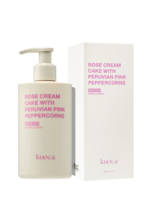 kuoca HAND&BODY WASH【ROSE CAKE】