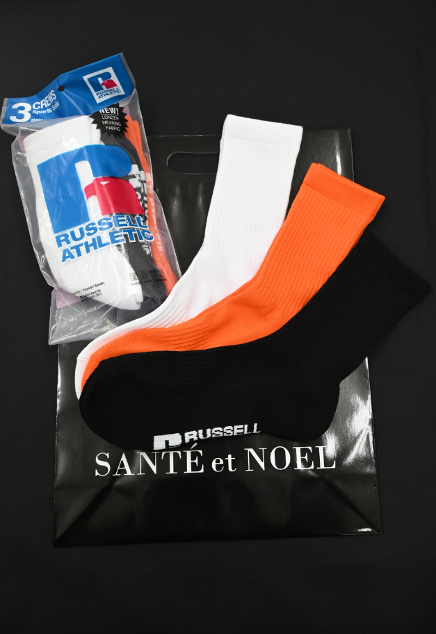 RUSSELL ATHLETIC Crew Lemgth Sports Socks