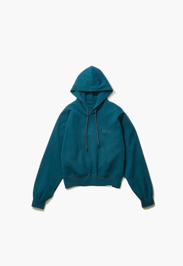 ◆[バイバック保証] &MOSS 【クーポン割引】COMFORT KNIT SHORT HOODIE(W)