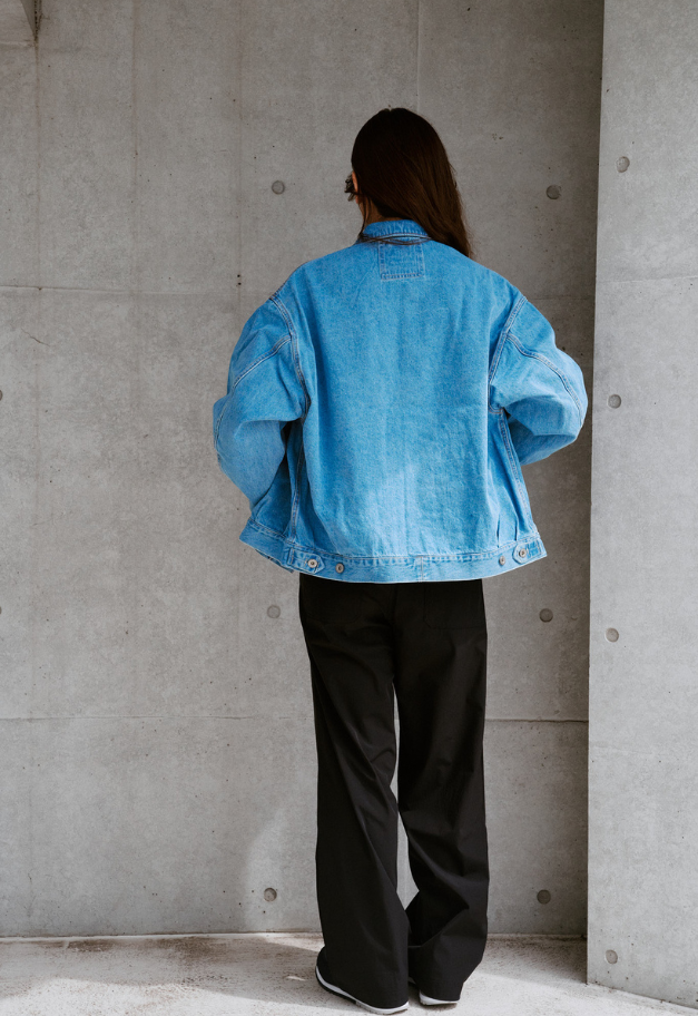 ARMY TWILL DENIM JACKET