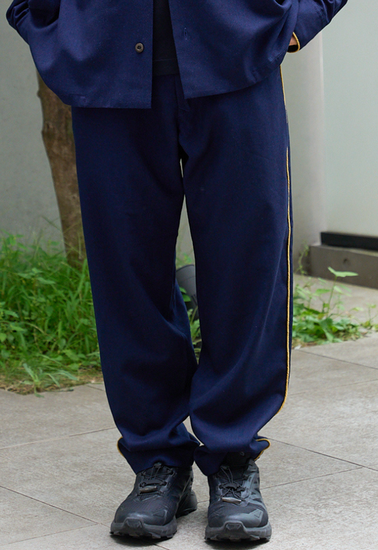 ARMY TWILL TR PARADE PANTS【NAVY/BLACK】