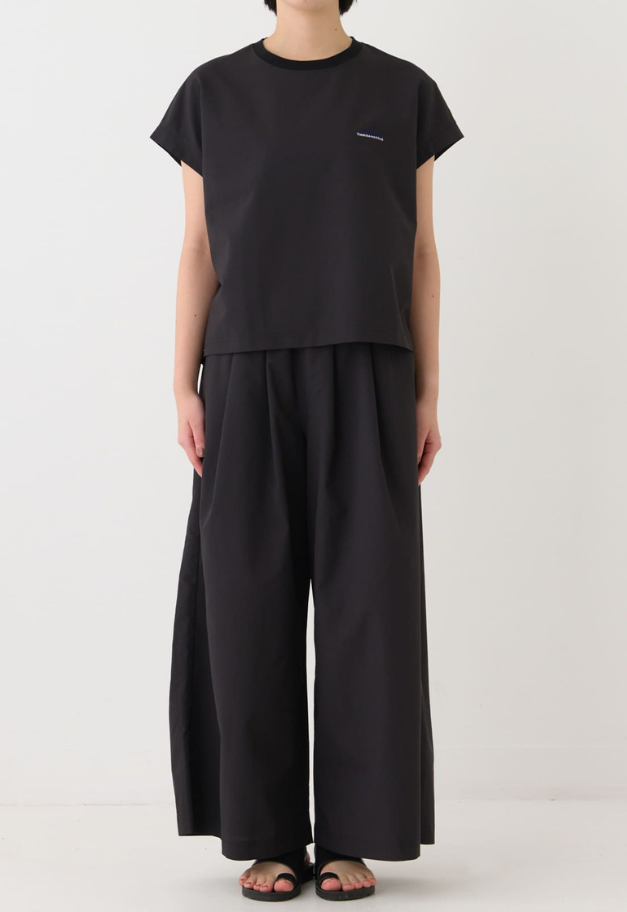 THOUSANDMILE FRENCH SLEEVE SHIRT&LONGPANTS SET