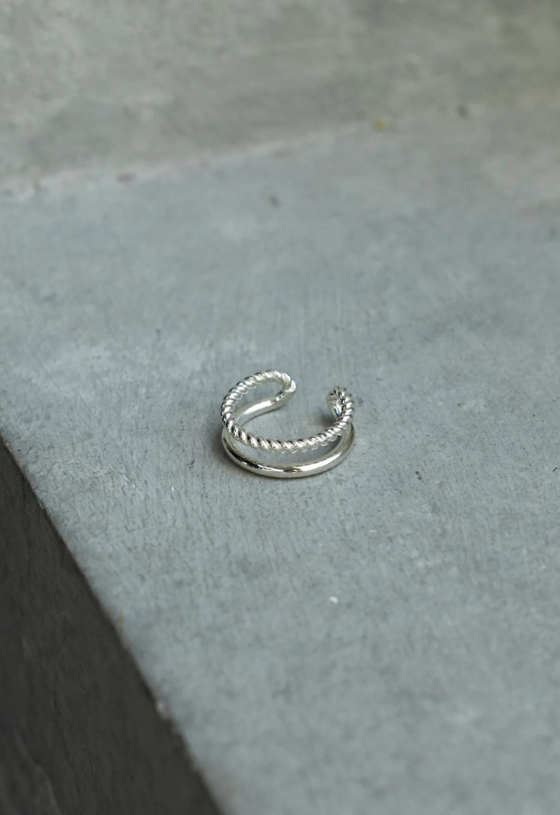 Scat "Duality" ring (SILVER)