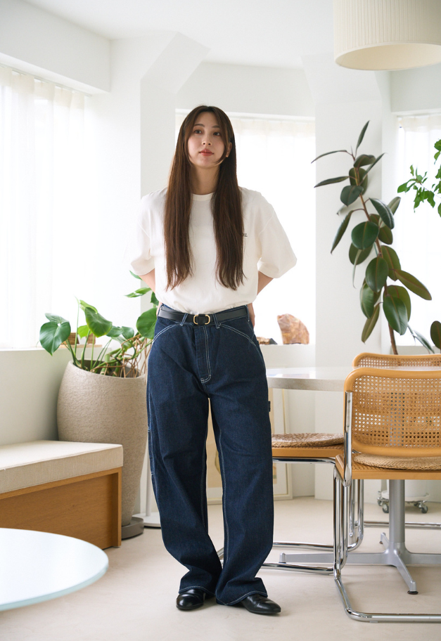 GUNG HO 11.5oz Cotton Denim Painter Pants “CARPENTER”【UNISEX】
