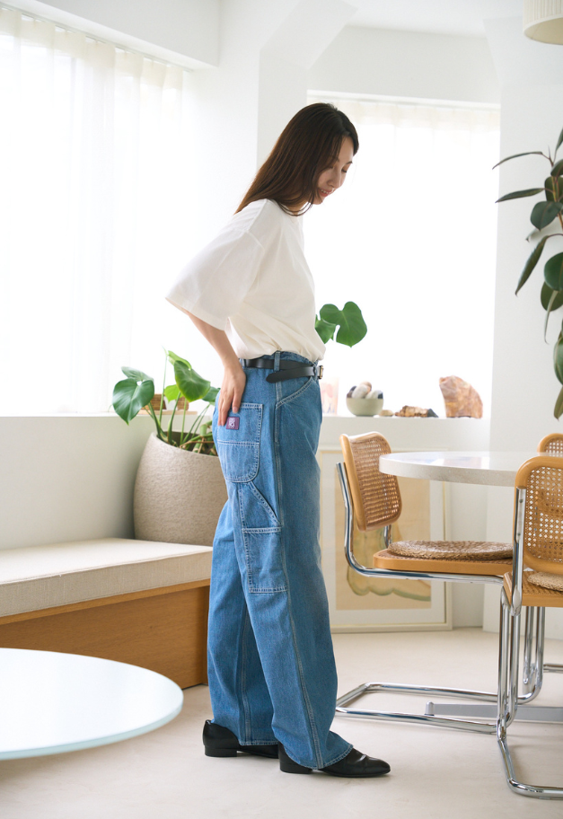 GUNG HO 11.5oz Cotton Denim Painter Pants “CARPENTER”【UNISEX】