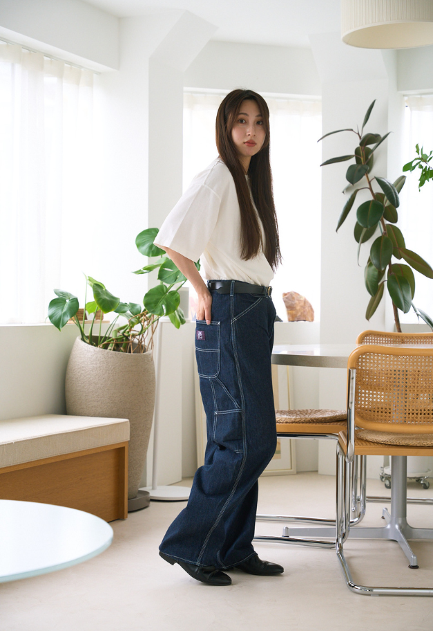 GUNG HO 11.5oz Cotton Denim Painter Pants “CARPENTER”【UNISEX】