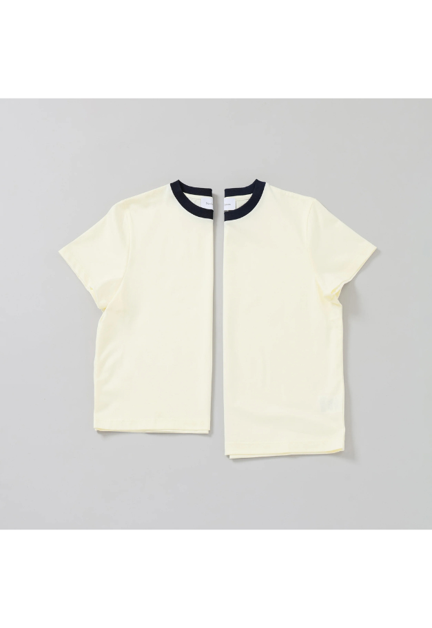 Nicolas Jenson TWO TONE CREW NECK T-SHIRT【REGULAR/UNISEX】